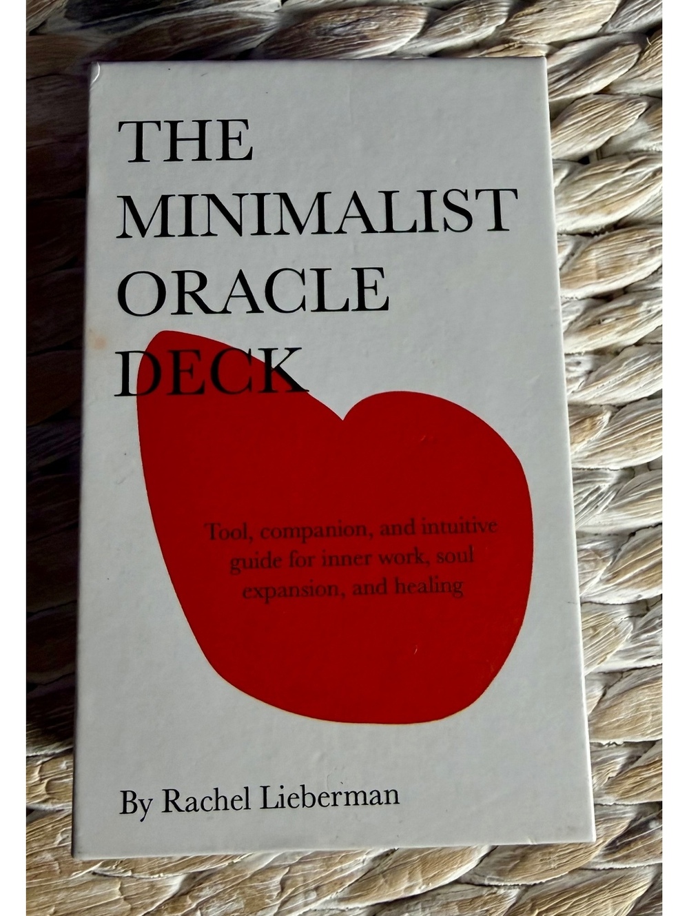 The Minimalist Oracle Deck by Rachel Lieberman - 2019 Second Edition, 65 Cards,